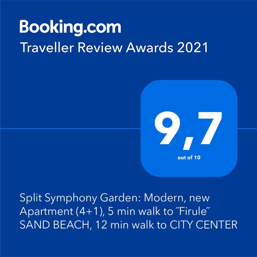 Split Symphony Garden: Modern, New Apartment Eksteriør bilde